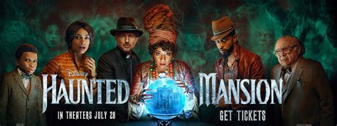 Inspired by the classic theme park attraction, Haunted Mansion is about a woman and her son who enlist a motley crew of so-called spiritual experts to help rid their home of. . Haunted mansion showtimes near amc assembly row 12
